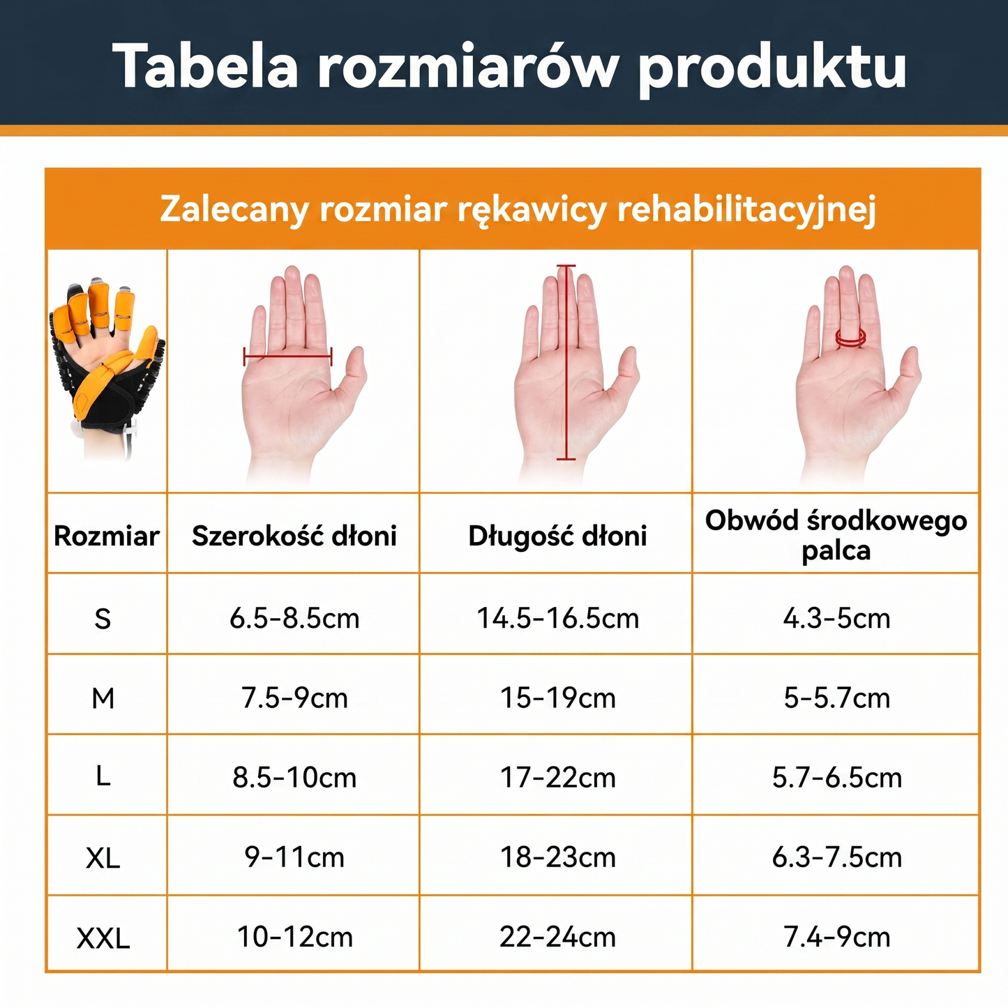 NeuroFlex™ Pro -  Rękawica Rehabilitacyjna