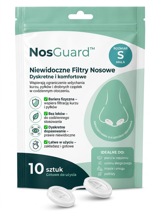 NosGuard™ – Niewidoczne Filtry Nosowe